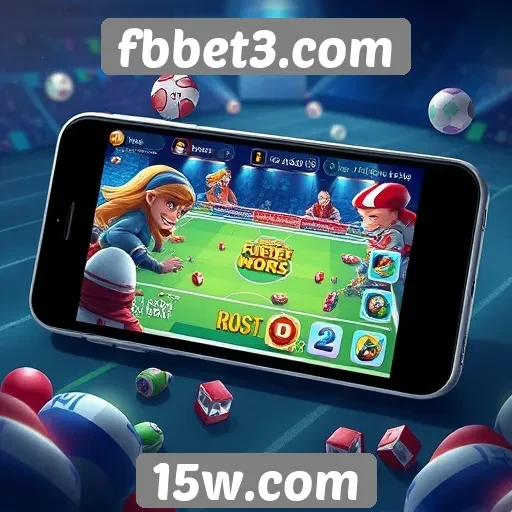 Experiência de jogo em dispositivos móveis no fbbet3.com