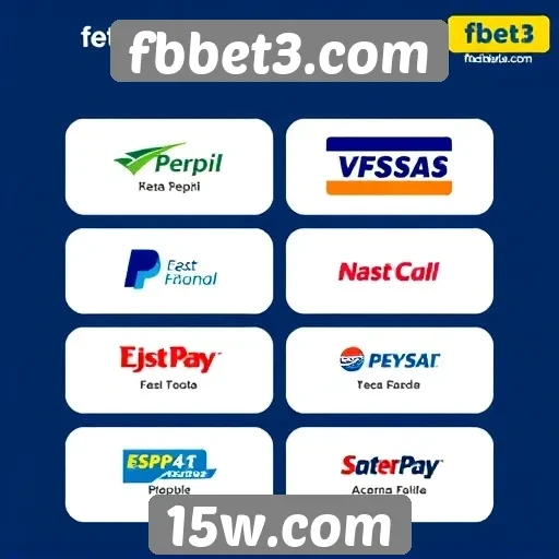 Métodos de pagamento aceitos na fbbet3